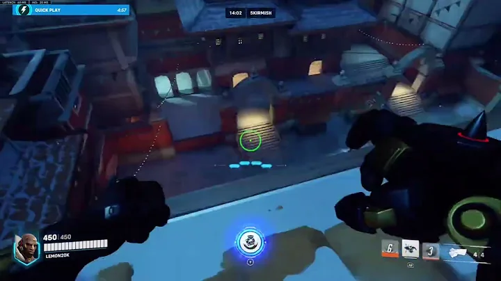 Doomfist rollout tech on the new map (Overwatch 2)