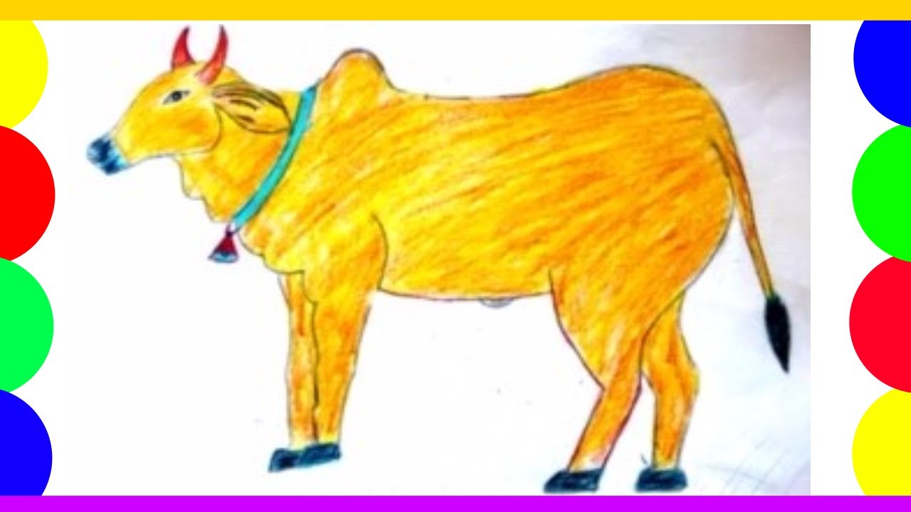 how to draw ox easy step by step | super easy and simple how to draw an