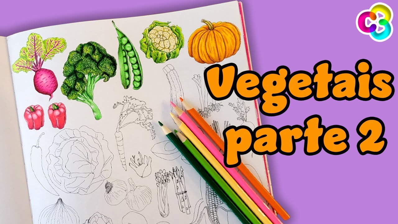 Minha primeira vez pintando uma couve-flor