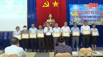 Huyện Cẩm Mỹ: TỔNG KẾT CUỘC THI SÁNG TẠO THANH THIẾU NIÊN, NHI ĐỒNG LẦN THỨ VI, NĂM 2022