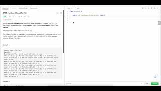 LeetCode Problem 2748: Number of Beautiful Pairs