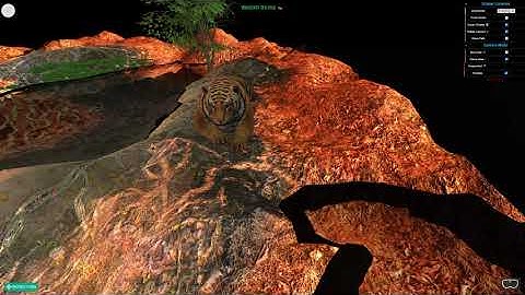 BABYLON js Demo: Tiger Island (Demo Link in the Description)