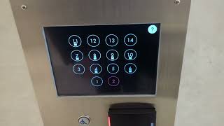 (2025 Retake!) (1-14) Thyssenkrupp Destination Dispatch  Traction Elevators At Stantec Tower