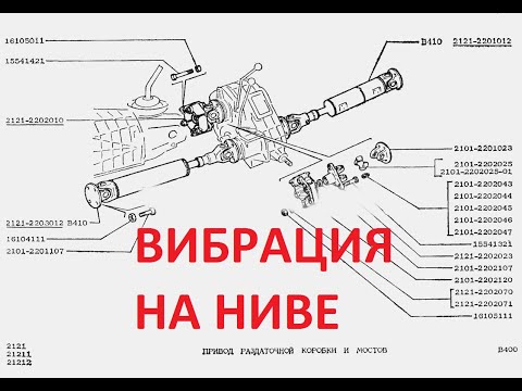 Вибрация НИВА 2121 при трогании на 2000-2500 оборотах на 70-80 км/ч