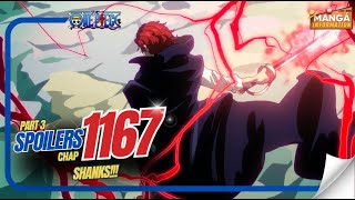 One Piece 1167 - Spoilers Part 3 - Shanks