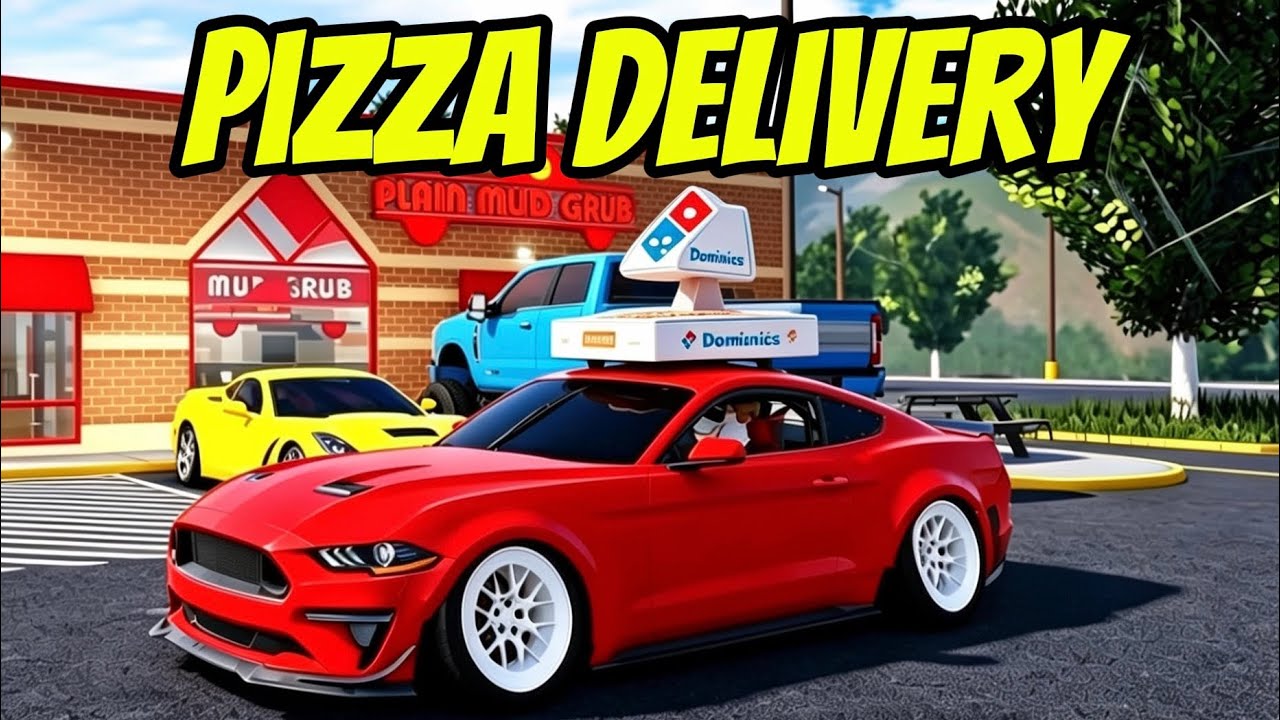 I Became A Pizza Delivery Driver In APM Roblox American Plains 