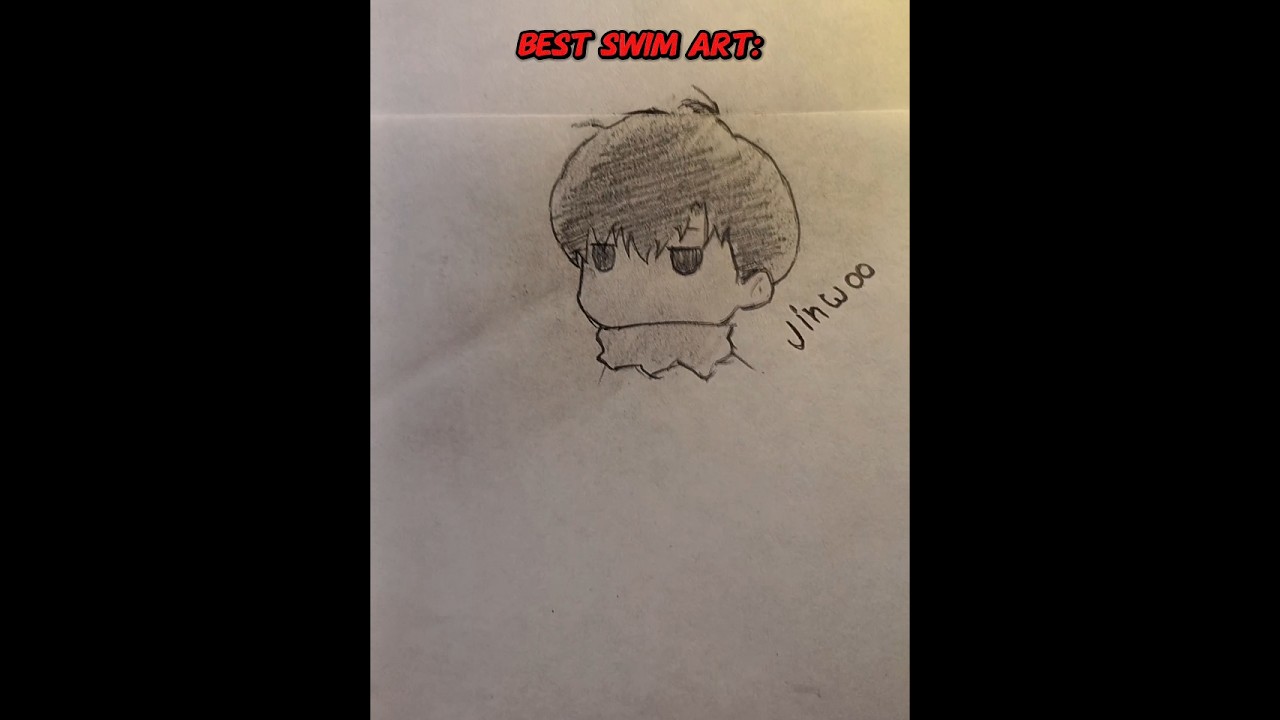 Best swim art ☠️🔥 part 15 #art #shorts #trollface #memes #funny #edit