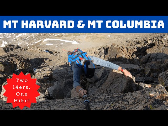 Colorado 14ers: Mt Harvard & Mt Columbia Virtual Hike Trail Guide 
