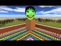 POV BIG YOSHIE AUUGHH OBUNGA ROSALIA COCKROACH &amp; FIRE IN THE HOLE IN BIGMAZE #garrysmod #nextbots
