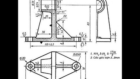 Hướng dẫn ghi kích thước và dung sai trong Autocad Mechanical 2018