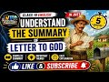 A Letter to God Summary in 5 Minutes | Class 10 English 🔥#Class10English  #EnglishSummary #BoardExam