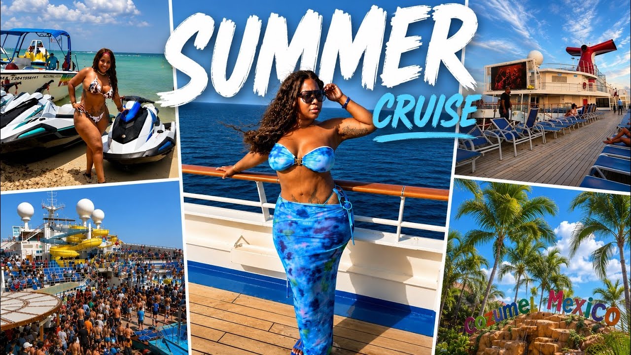 CRUISE VLOG | Carnival Valor • Summer Family Vacay • Cozumel Mexico 
