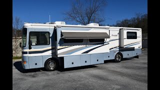 2005 Fleetwood Bounder 37U, hardwood floors, $53500