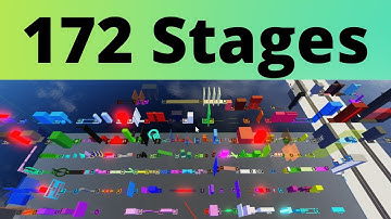The Obby creator jump per difficulty chart obby FINALE | 172 stages!