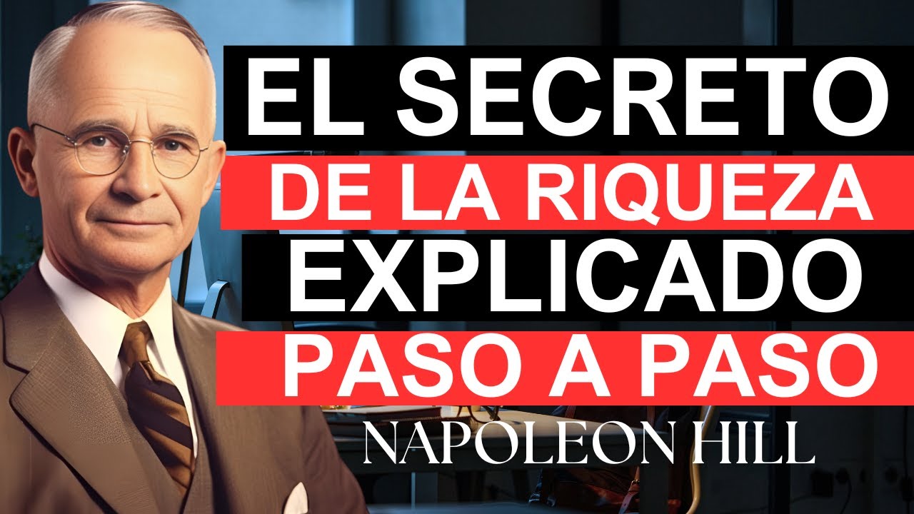 EL SECRETO DE LA RIQUEZA (EXPLICADO PASO A PASO) - Napoleón Hill - YouTube