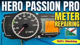 Hero Passion Pro Meter Repairing | Passion Pro Digital Meter Not Working | Speedometer repair