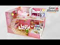 DIY Miniature Dollhouse kit Dream Angels with Barbie DIY Miniature Dollhouse kit Dream Angels with Barbie