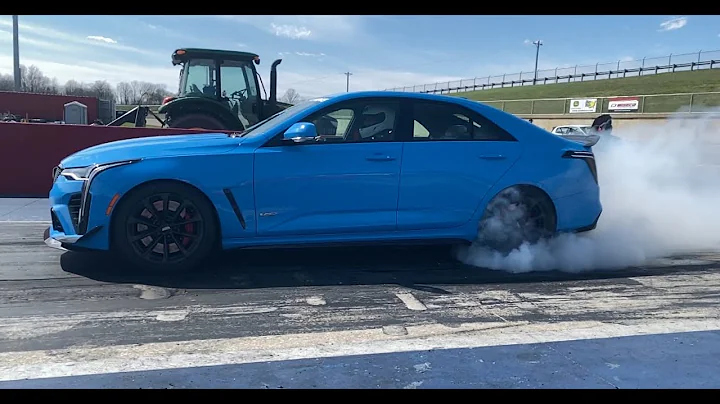 Tapout Tuned Cadillac CT4-V Blackwing Testing Continues at the Drag Strip