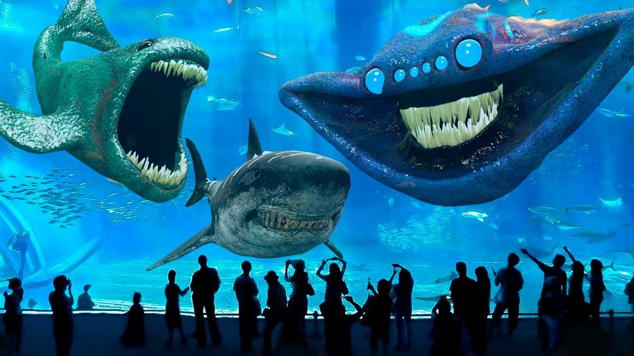 VISITÉ UN ACUARIO DE MONSTRUOS MARINOS en Garry's Mod