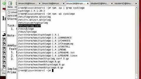 Redhat Enterprise linux 5 Syslog Part1   YouTube