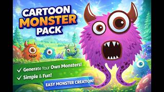 Monster Maker 2D – Custom Character Generator Pack screenshot 4