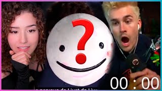 Pokimane & Ludwig Reaction To Dream Face Reveal L Cadaver