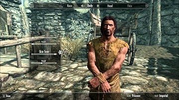 skyrim walkthrough part 2: Character creation is finshed, VICTORY!