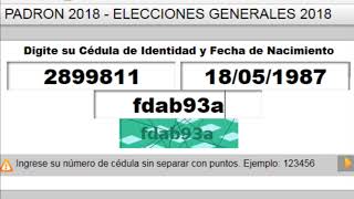 Instructivo padrón electoral digital screenshot 4