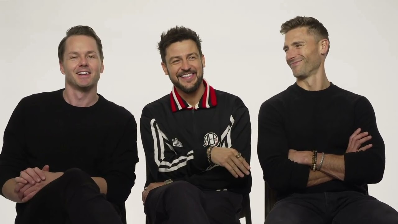 Paul Campbell, Tyler Hynes, and Andrew Walker Straight Talk Three Wise Men and a Baby - YouTube