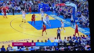 Collin Sexton Behind Back Crossover Stepback Midrange Jumper
