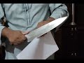 Making a Knife from an File..