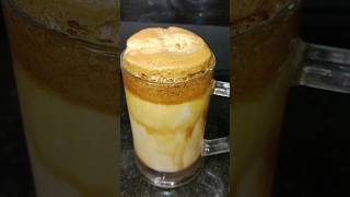 Delicious frothy coffee/how to make iced coffee at home coffee shorts trending