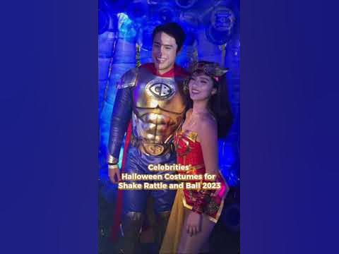 Celebrities in Halloween Costumes at the “Shake, Rattle, and Ball”