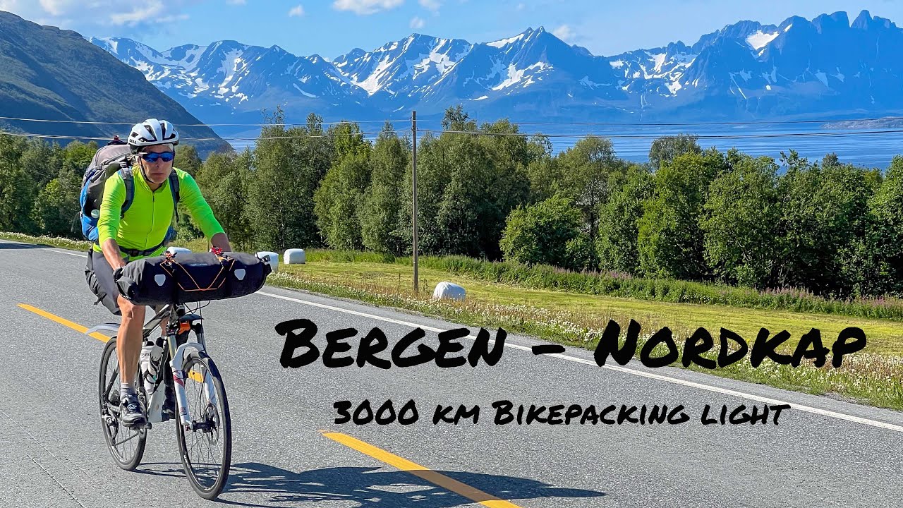 3000 km Bikepacking light von Bergen zum Nordkap