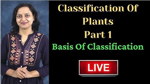 Classification of Plants | Basis for Classification | Class 9 | Maharashtra State Board