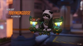 Jetpack Cat game highlight on Overwatch 2 Season 4 Heroes of Busan