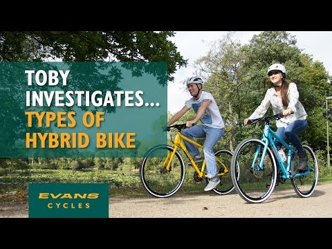 evans hybrid bikes