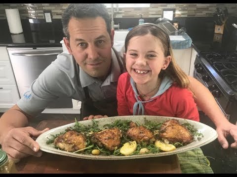 How to make Crispy Chicken Thighs, with Kids/ Easy Recipe