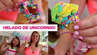 Cómo Hacer Helado Casero De Unicornio Facil Sin Máquina Y Con Sólo 3 Ingredientes