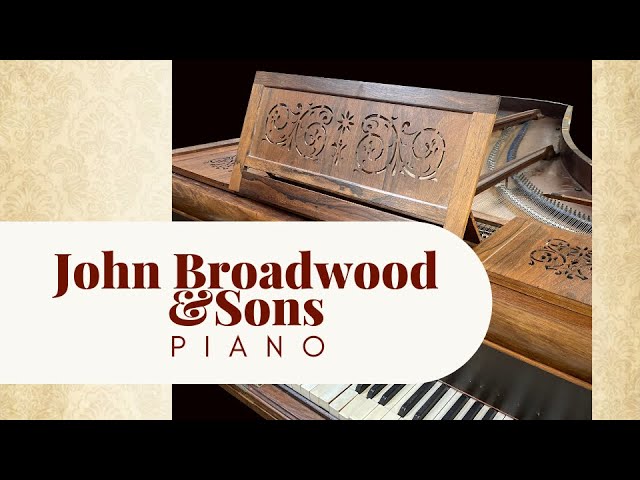 Piano Restoration | John Broadwood & Sons Piano - YouTube