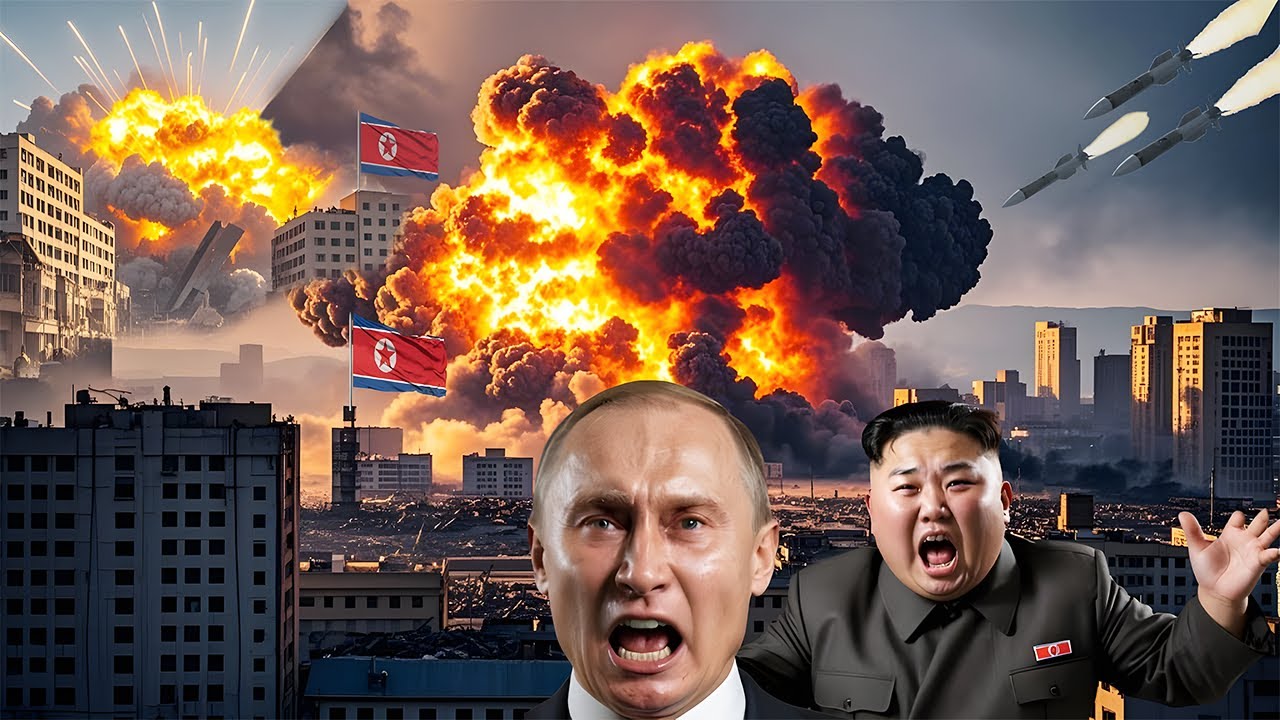 HUGE Tragedy! Pyongyang City Like Hell, US Hypersonic Missile Destroys ...