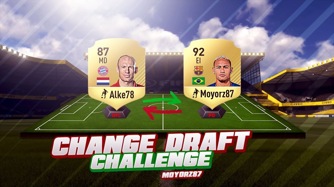 FIFA 17. CHANGE CHALLENGE FUT DRAFT. ALKE Vs MOYORZ