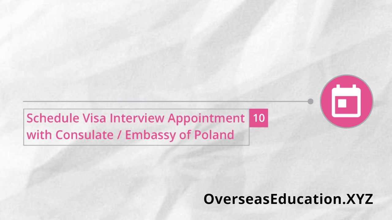 Poland Student Visa Process l OverseasEducation XYZ - YouTube