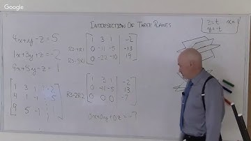 Intersections of Three Planes Part II
