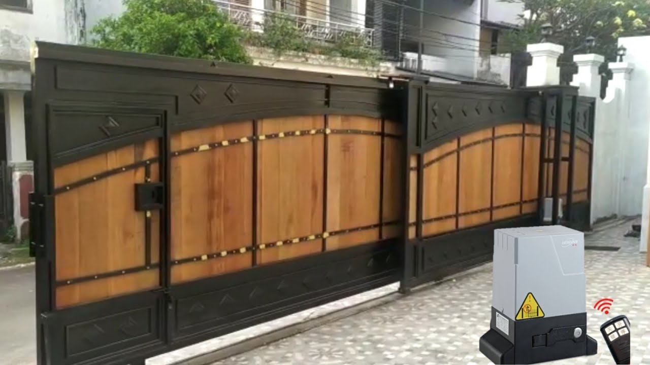 beautiful automatic gate. [ remote ] (no building / testing only)