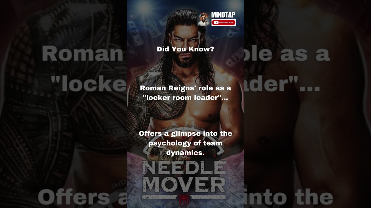 The Untold Psychology Behind Roman Reigns' Locker Room Leadership!