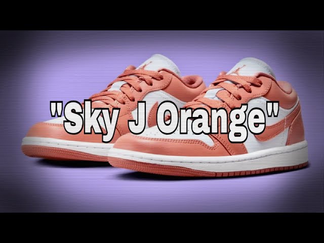 Air Jordan 1 Low 'Sky J Orange
