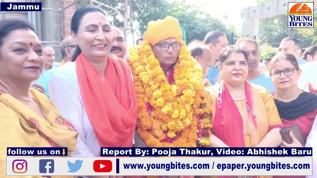 Mayor and Deputy Mayor candidates  from BJP files nominations