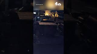 Two people injured following house explosion caught on camera