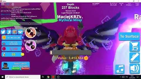 Completing quests in dino land part 24 (Mining simulator)